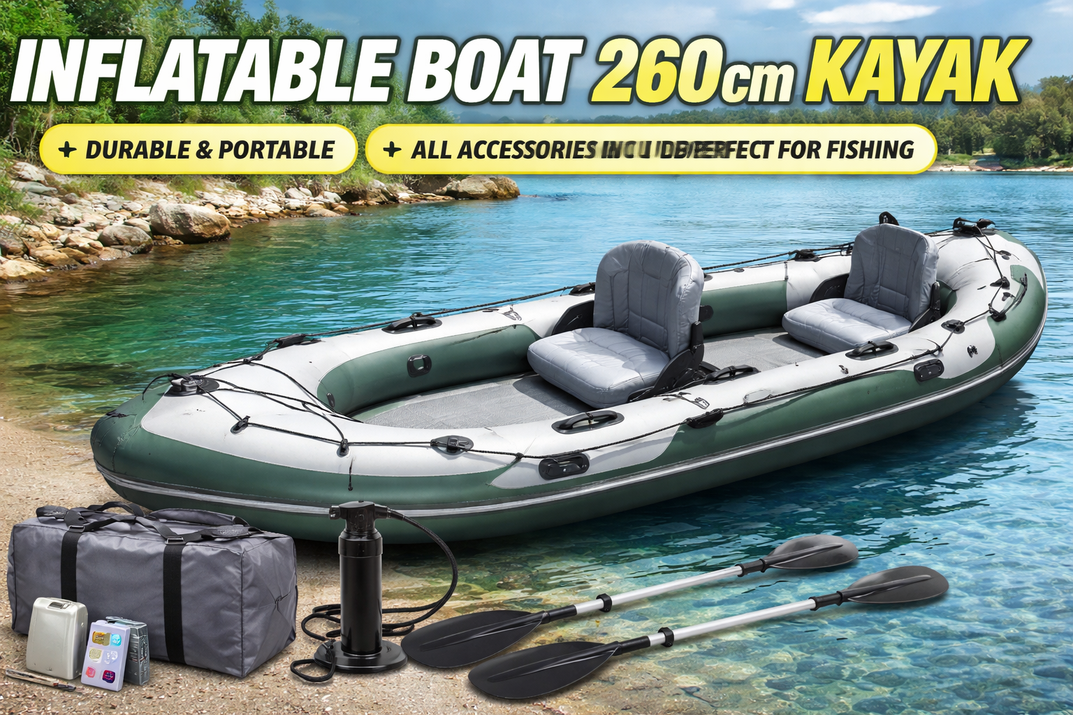 Best Inflatable Kayak 260 Review Reliable Choice for Beginners