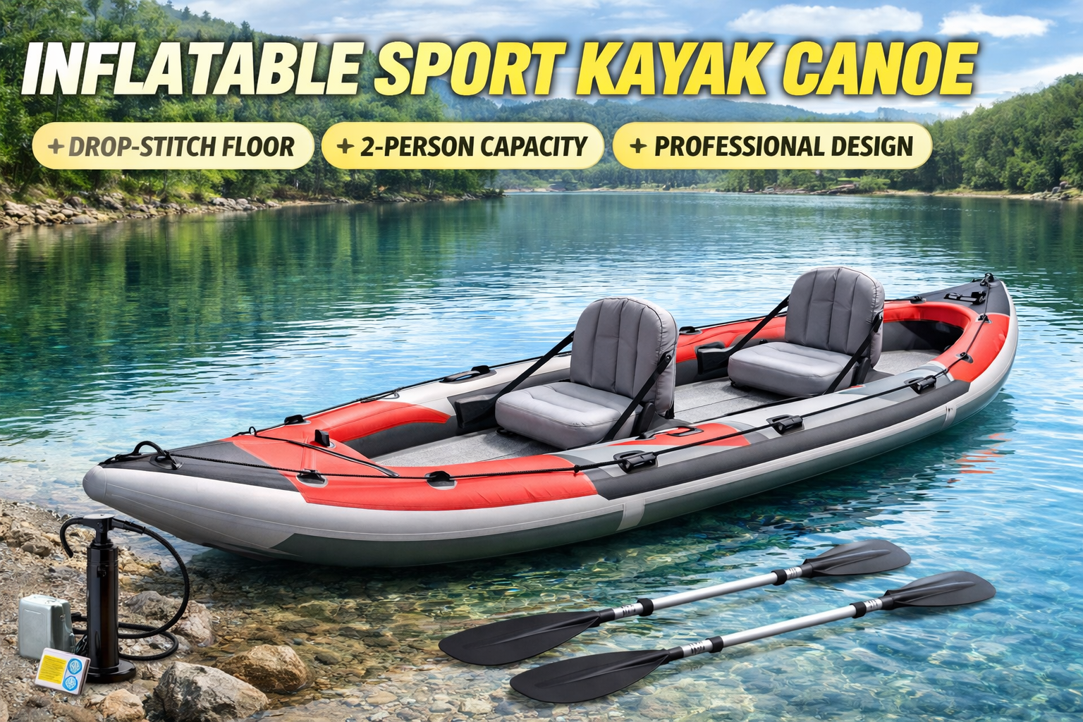 Best Inflatable Sport Kayak Canoe Review Complete Buying Guide