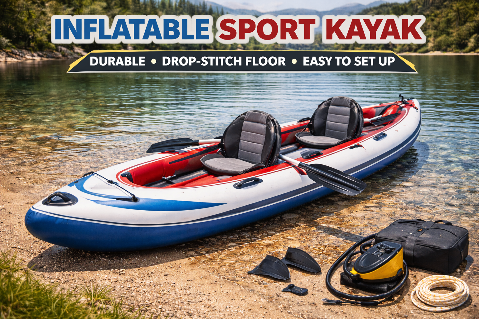 Best Inflatable Sport Kayak and Flexible Choice for Adventures