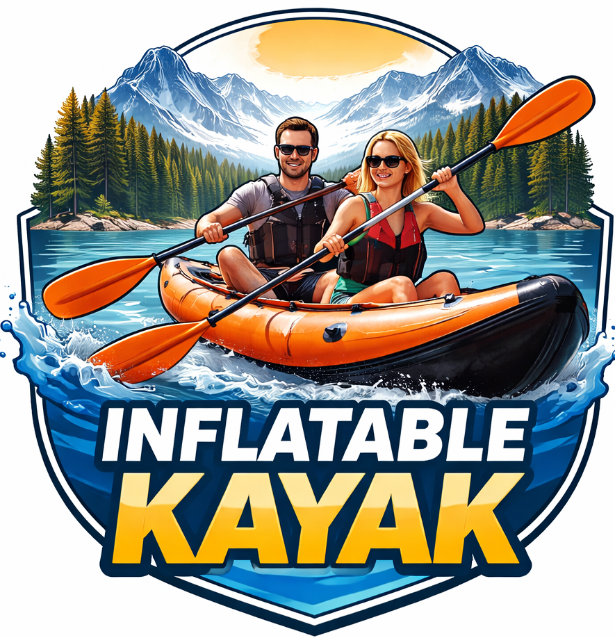 Inflatable kayak adventure