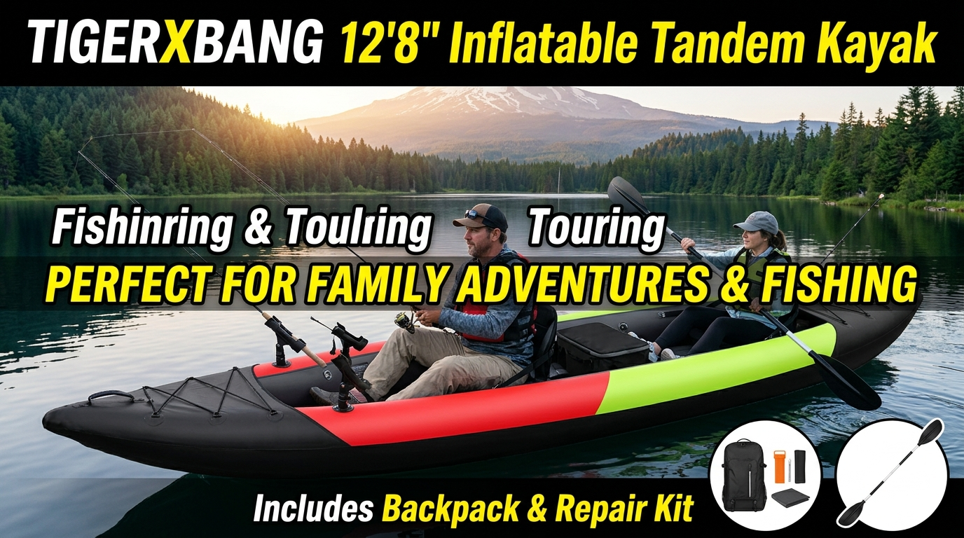 Best Inflatable Kayak of Tandem Built For Fishing