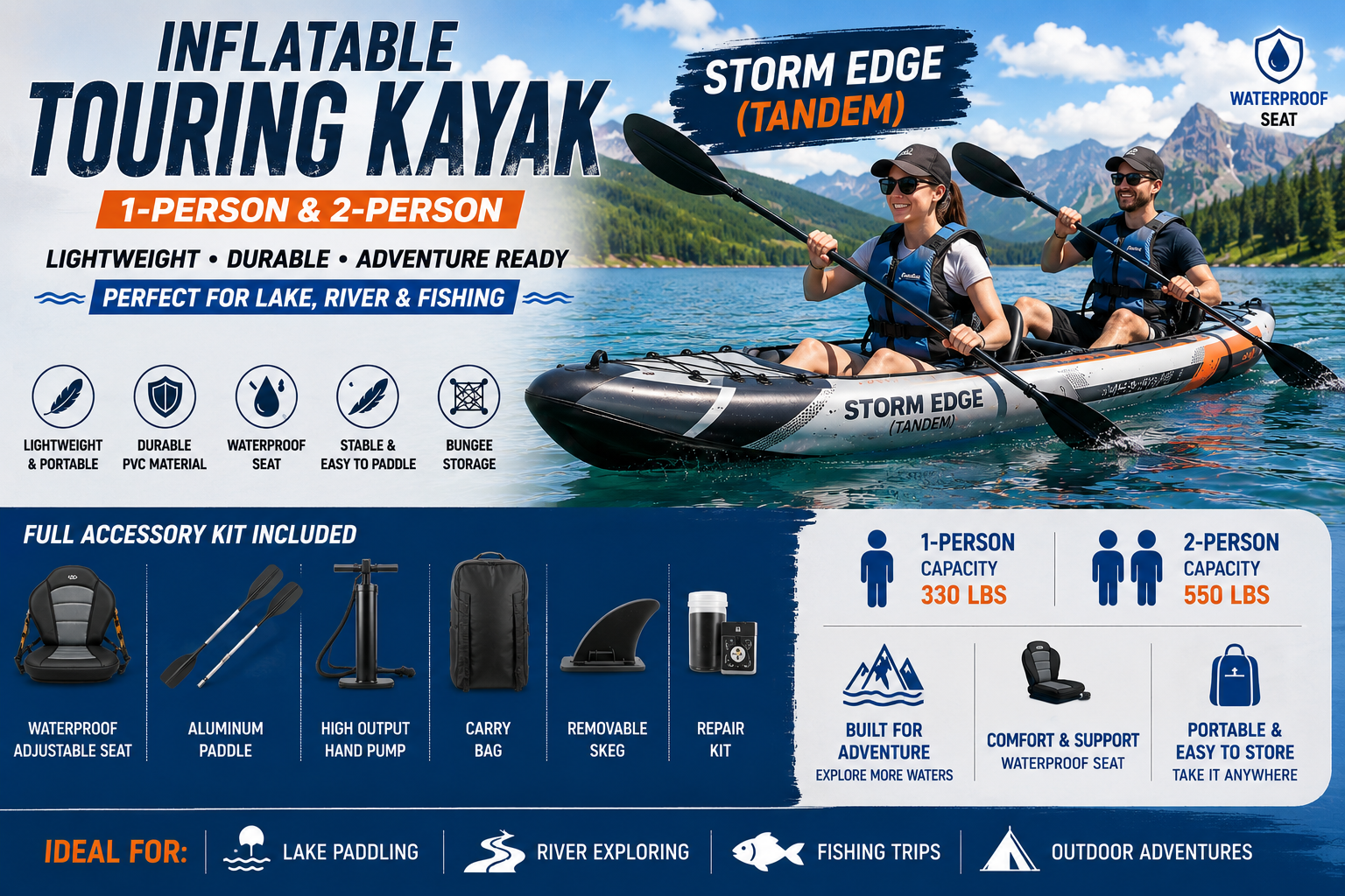 Lightweight, Stable & Outdoor Adventures