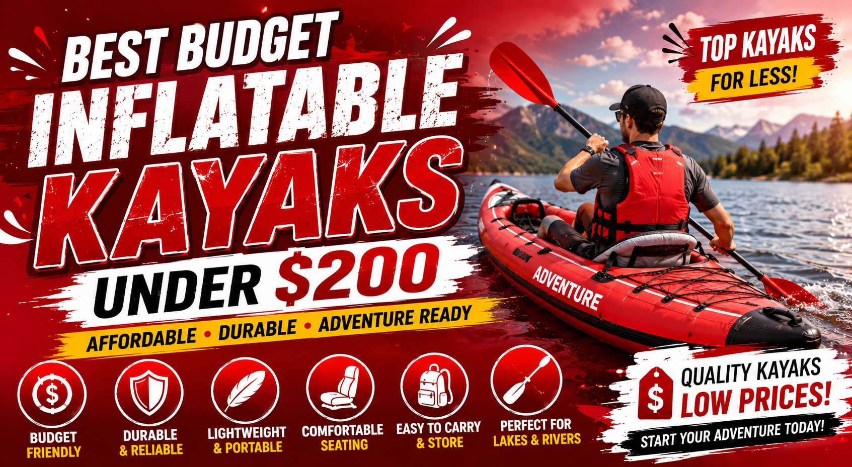 Best Budget Inflatable Kayaks Under $200