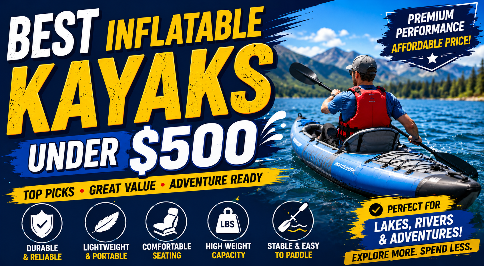 Best Inflatable Kayaks Under $500: Affordable Performance Without Sacrificing Quality