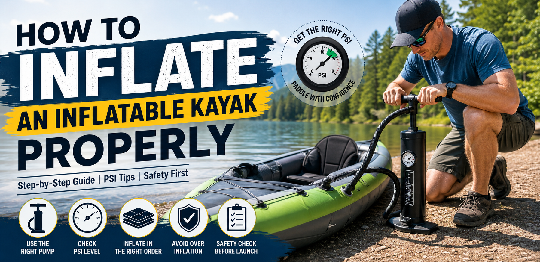 How to Inflate an Inflatable Kayak Properly
