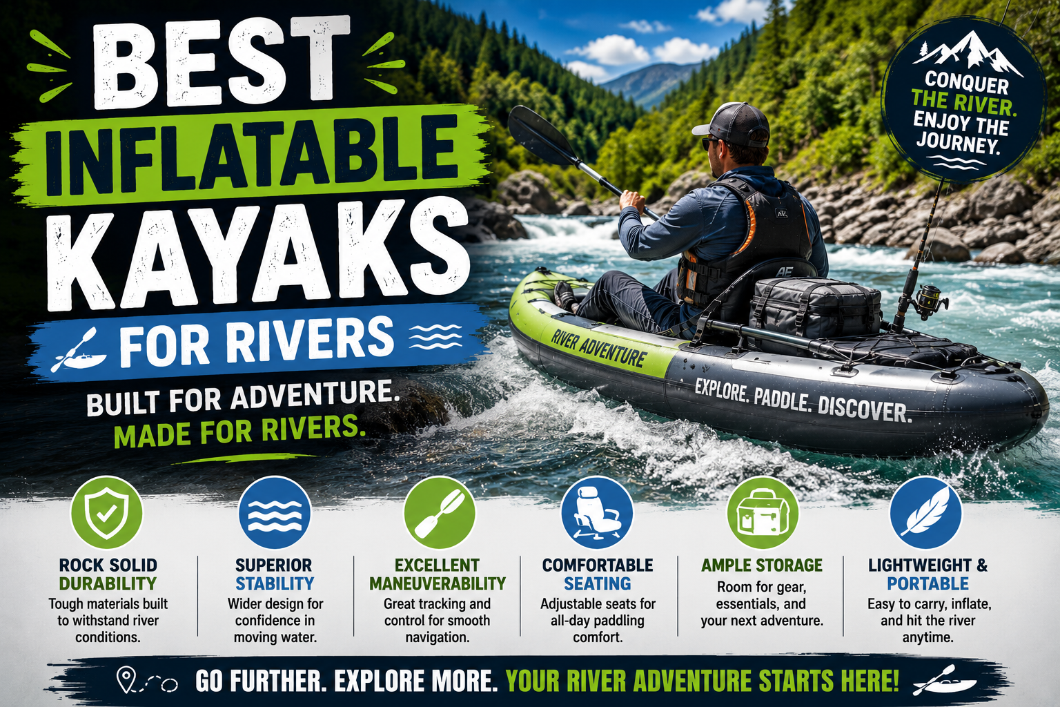 Best Inflatable Kayaks for Rivers: Top Picks Smooth and Exciting Adventures