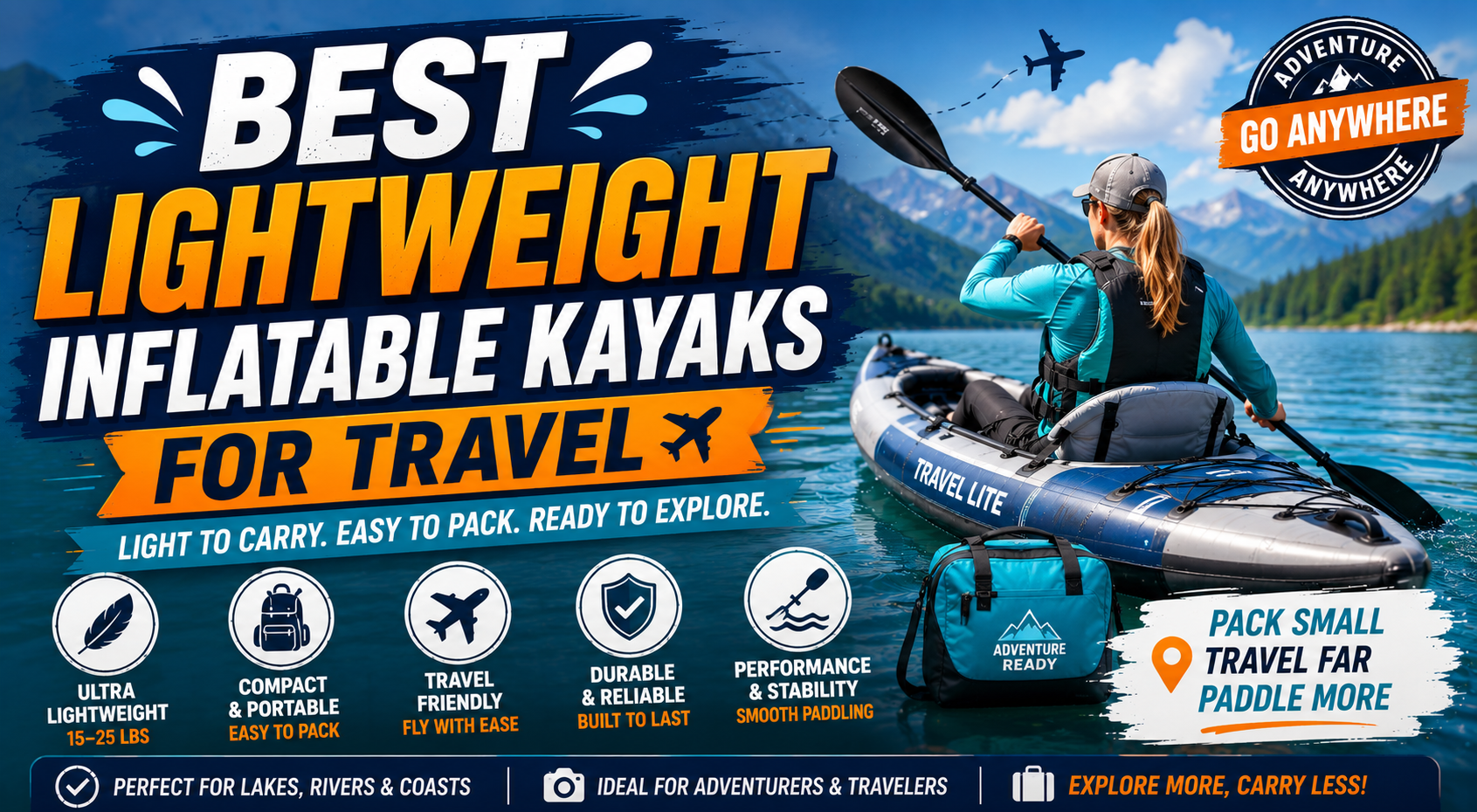 Best Lightweight Inflatable Kayaks for Travel Adventure
