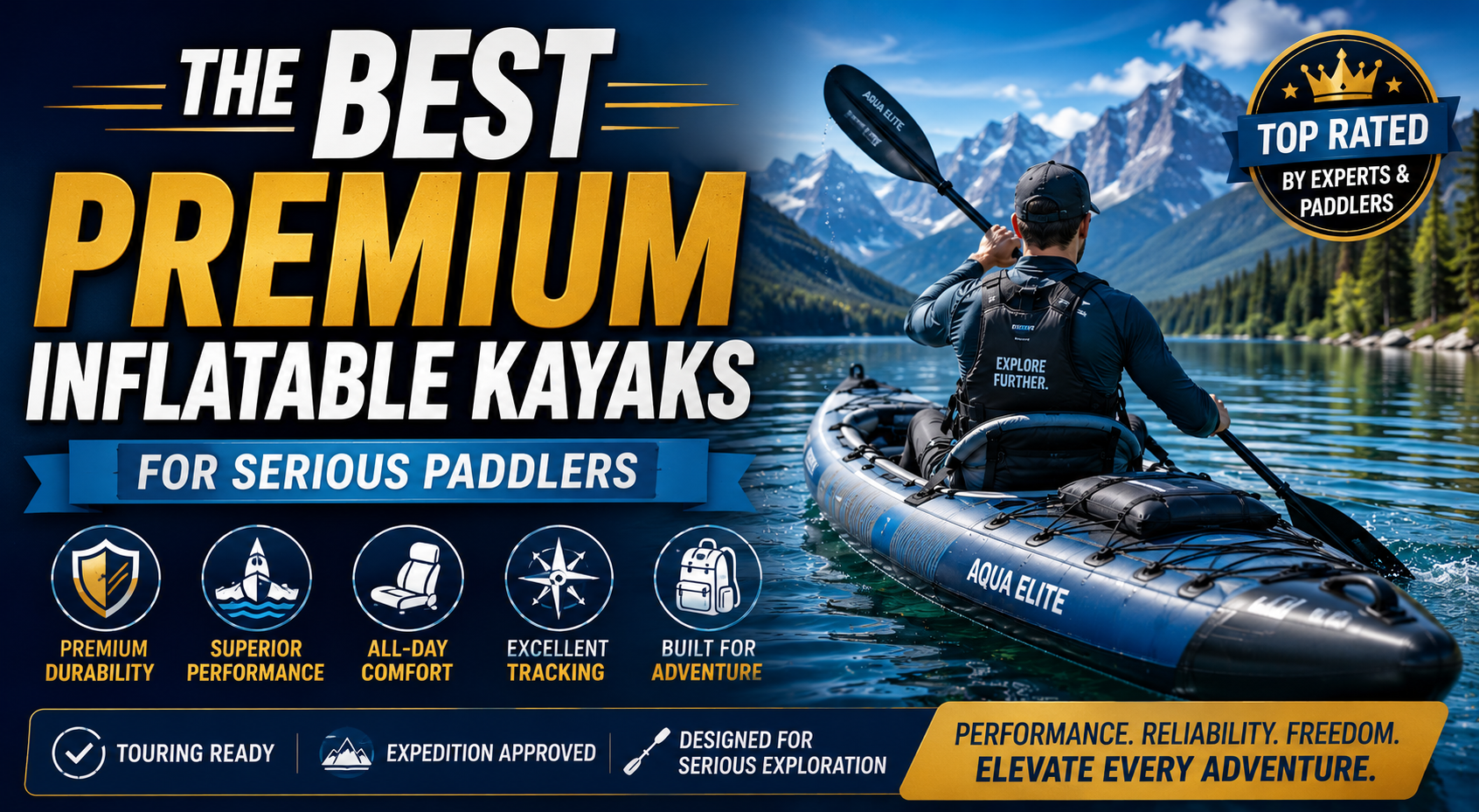 Best Premium Inflatable Kayaks for Serious Paddlers