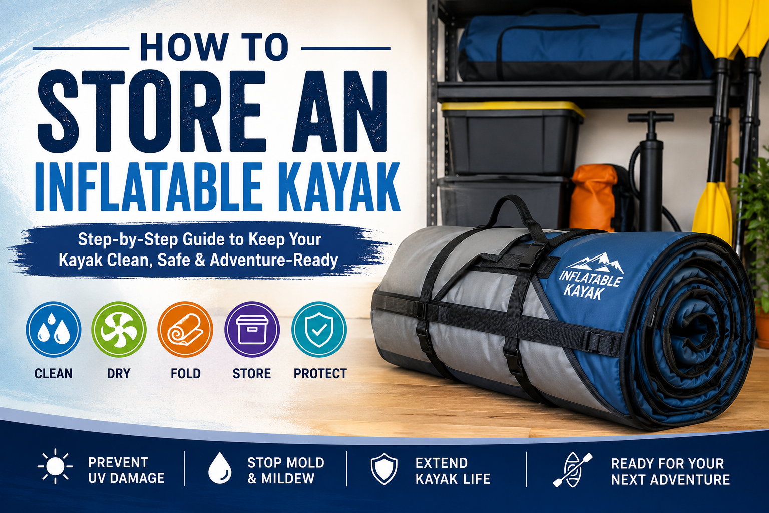 How to Store an Inflatable Kayak for Adventure