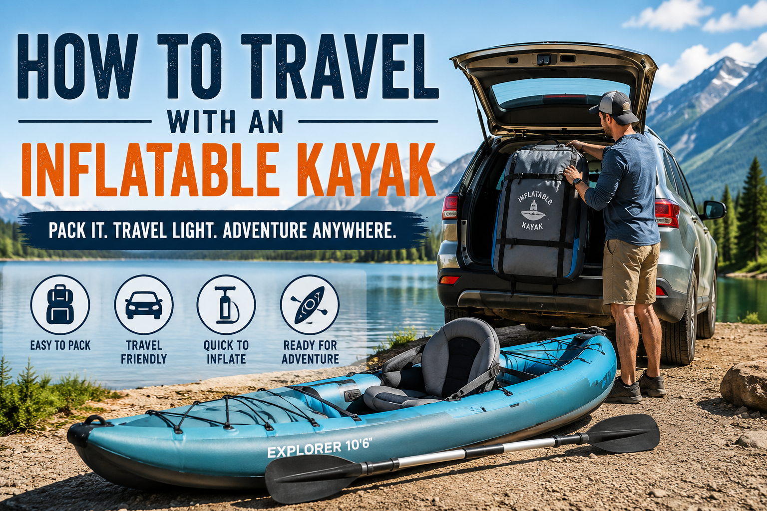 Travel with an Inflatable Kayak